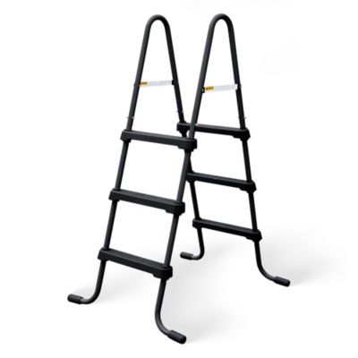 Funsicle 36" SureStep 3 Stair Outdoor Above-Ground Swimming Pool Ladder