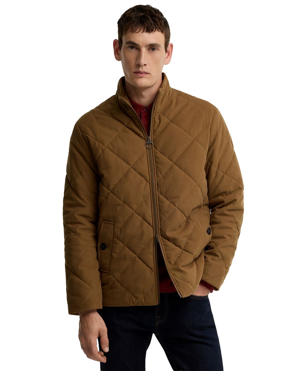 Barbour Men's Corden Quilted-Corduroy Jacket