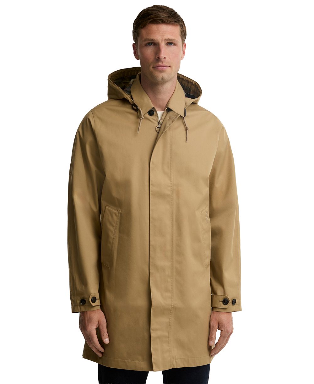 Мужской водонепроницаемый дождевик Barbour Lorig со съемным капюшоном