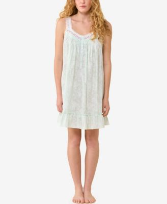 Женская хлопковая рубашка Eileen West Sleeveless Woven Lawn Chemise