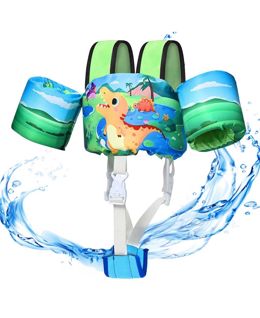 Детский спасательный жилет AOFAR Floaties Puddle Jumper Arm Wings для пляжа и бассейна