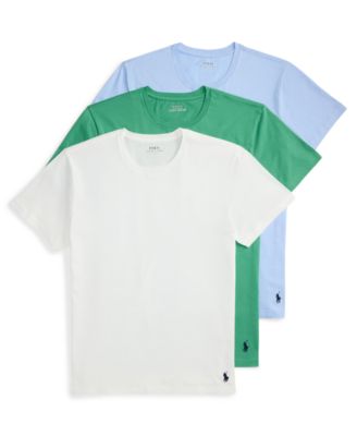 Polo Ralph Lauren Men's 3-Pack Classic Cotton Crew Undershirts