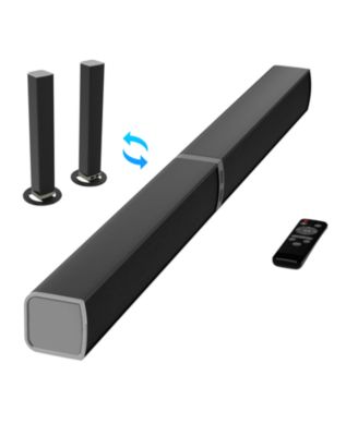 Беспроводной саундбар COWIN Bluetooth 80W, 2 в 1 для Smart TV, серебристый