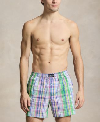 Мужские боксеры-слипы Polo Ralph Lauren в клетку