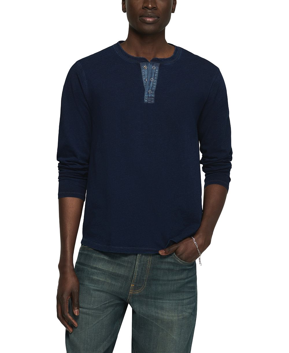Мужская футболка Lucky Brand Weekend Slub Henley