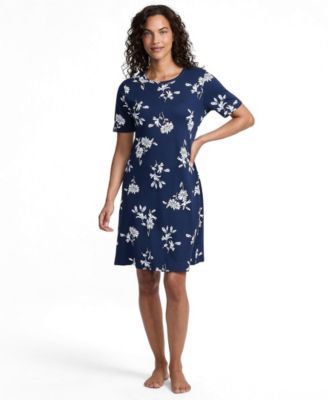 Deep sea/ivory floral