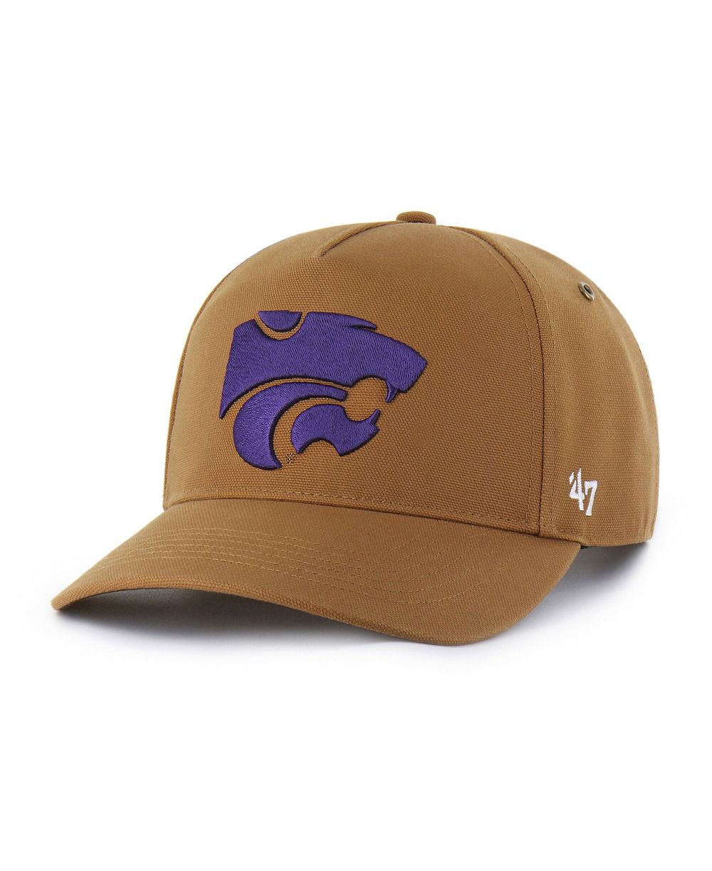 Кепка Carhartt x '47 Men's and Women's Brown Kansas State Wildcats Hitch Adjustable