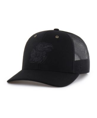 Carhartt x '47 Men's Black Kansas Jayhawks Trucker Adjustable Hat