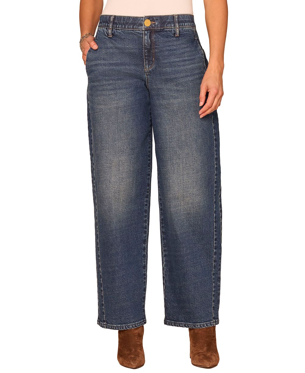 Женские джинсы Democracy Women's AbSolution High-Rise Barrel-Leg Jeans