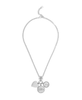 COACH Серебряный кулон-подвеска Heritage Charm