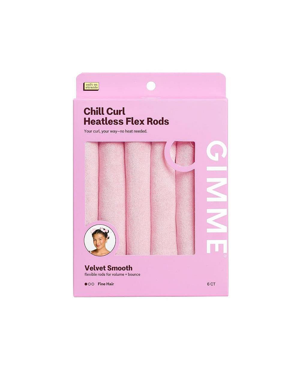 Gimme Beauty гибкие спиральные бигуди Chill Curl Heatless для кудрей на ночь, 6 шт.