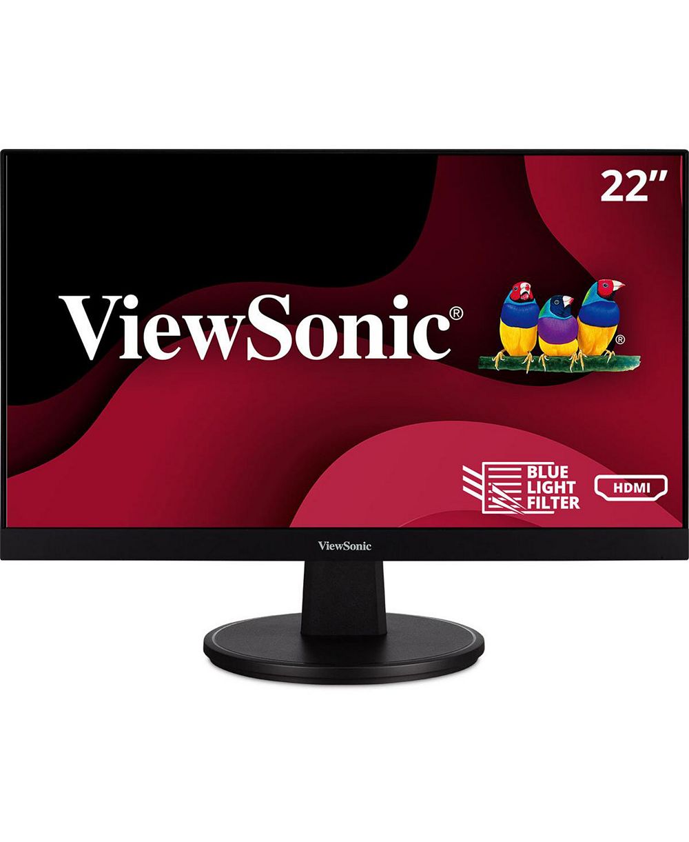 ViewSonic VA2247-MH 22" Full HD 1920x1080 Built-In Speakers Monitor for PCs, Laptops, and Gaming Consoles