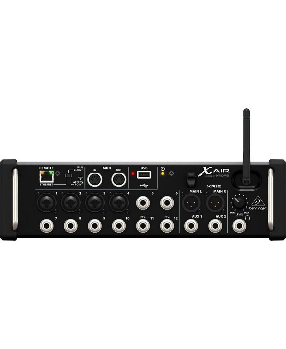 Цифровой микшер Behringer X Air XR12 с 4 преампами MIDAS для iPad/Android