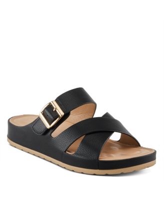 Patrizia Women's Eliza Slide Sandal with Cushioned Memory Insole