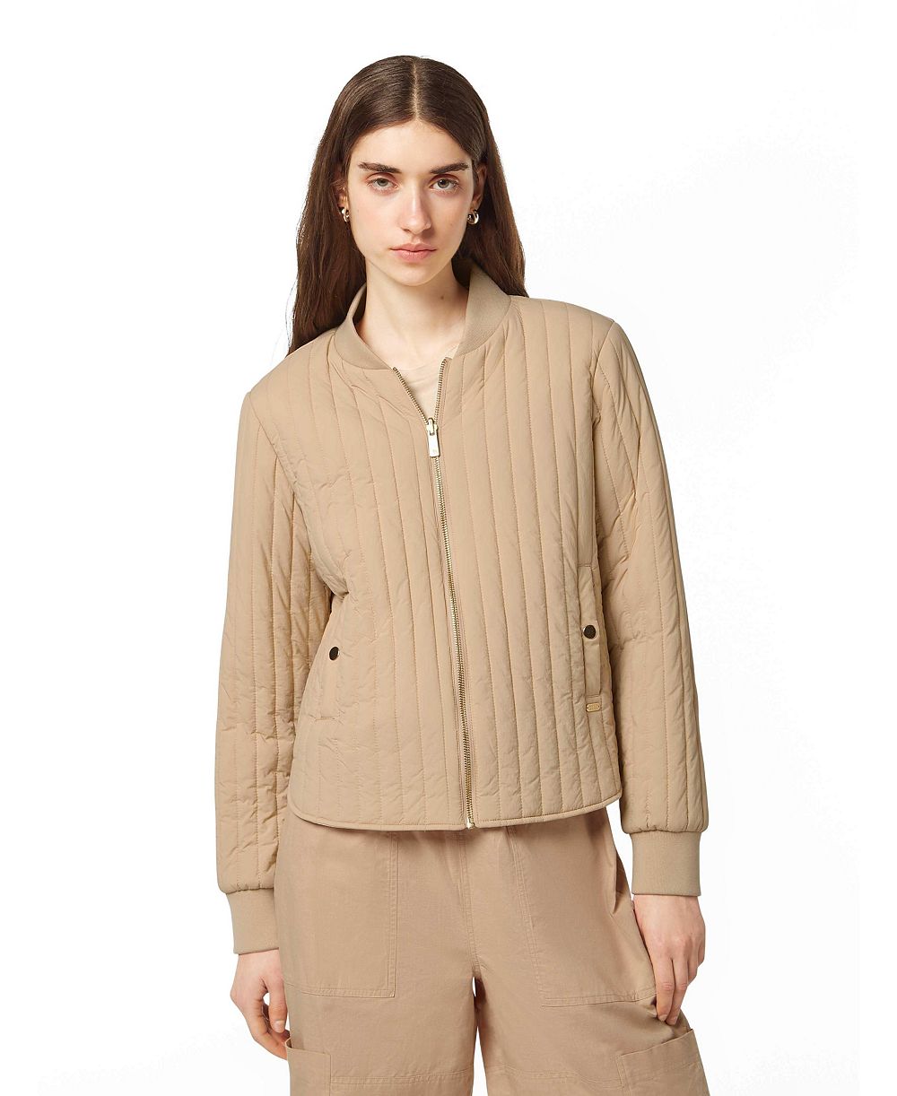 SCOTCH & SODA Women's Reversible Quilted Bomber