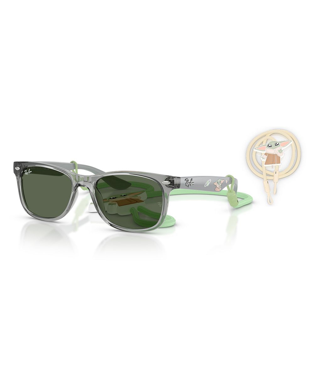 Ray-Ban Jr Детские солнцезащитные очки Star Wars Grogu Mini New Wayfarer