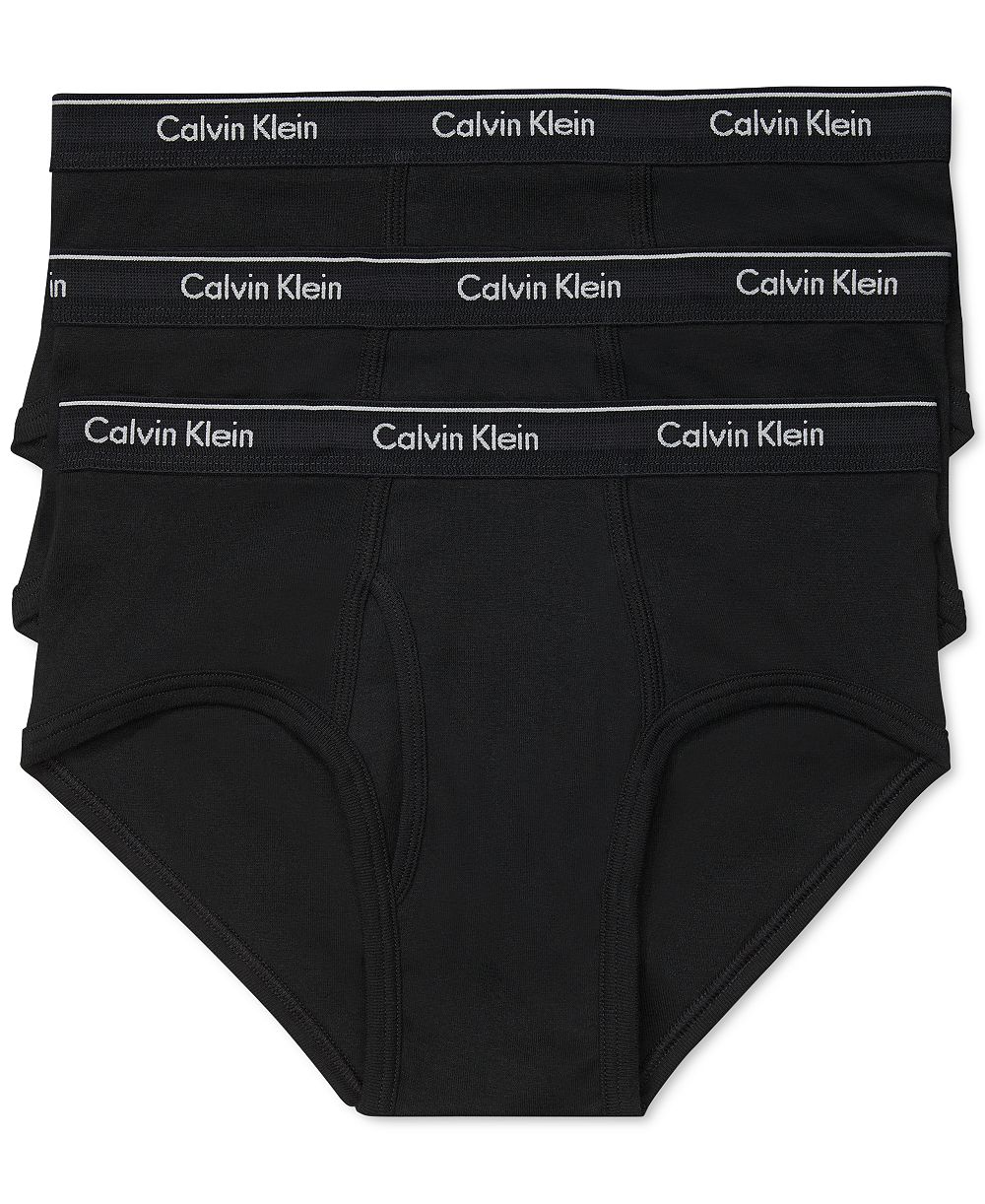 Calvin Klein Men's Cotton Classics Briefs Underwear, 3-Pack