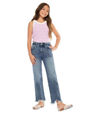 KanCan Big Girls Bianca High Rise Slim Straight Jeans