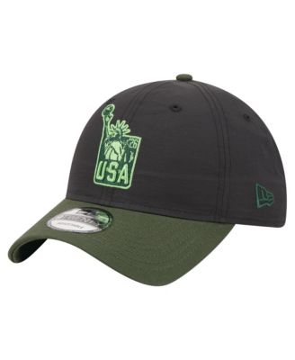 Мужская кепка New Era Black/Olive USA Statue Of Liberty 9TWENTY Adjustable Dad Hat