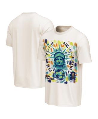 Мужская футболка Outerstuff Cream FIFA World Cup 2026 New York/New Jersey Homestyle Poster