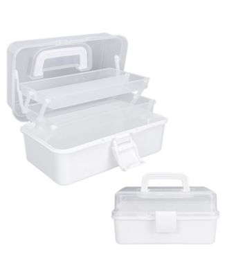 XDOVET Tackle Box Organizer 3-Layer Craft Storage Case