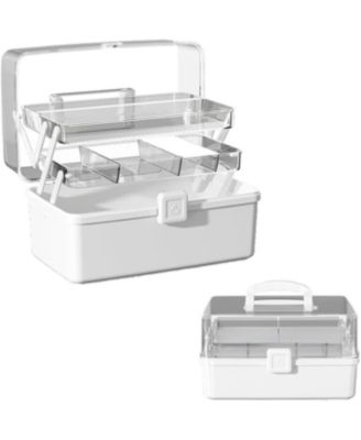 XDOVET Cantilever Tackle Craft Case Organizer Folding Handle