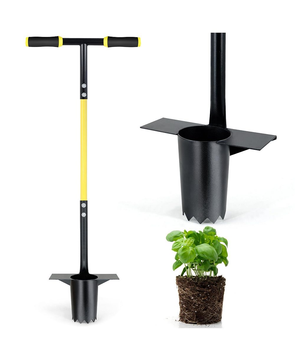 XDOVET Bulb Planter Long Handle Heavy Duty Garden Transplanter