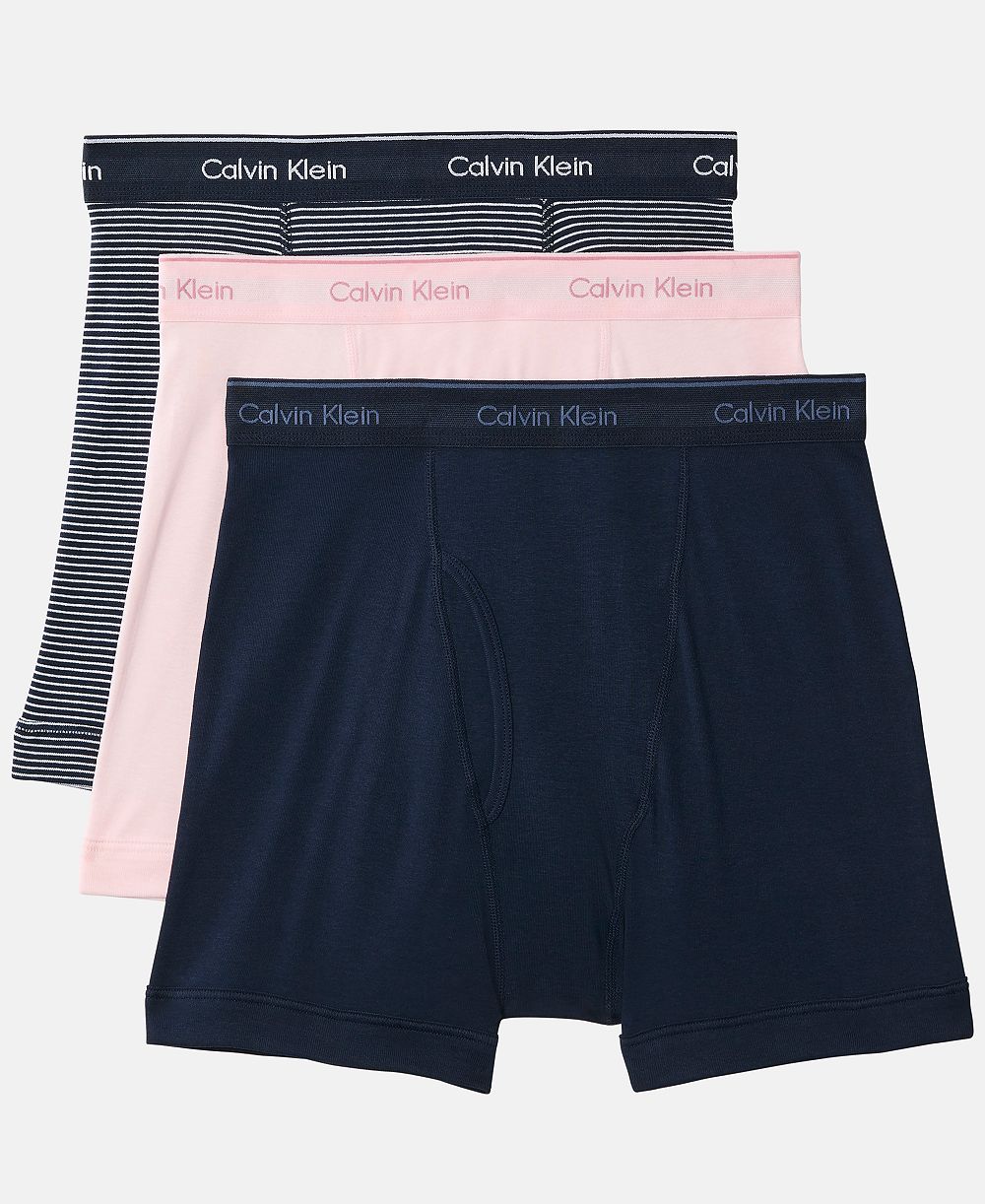 Calvin Klein Мужские боксеры-брифы из хлопка 3-Pack Classics