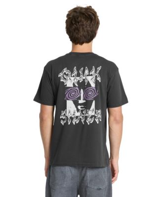 Мужская футболка Quiksilver Metal Vision Pigment Dye Crewneck