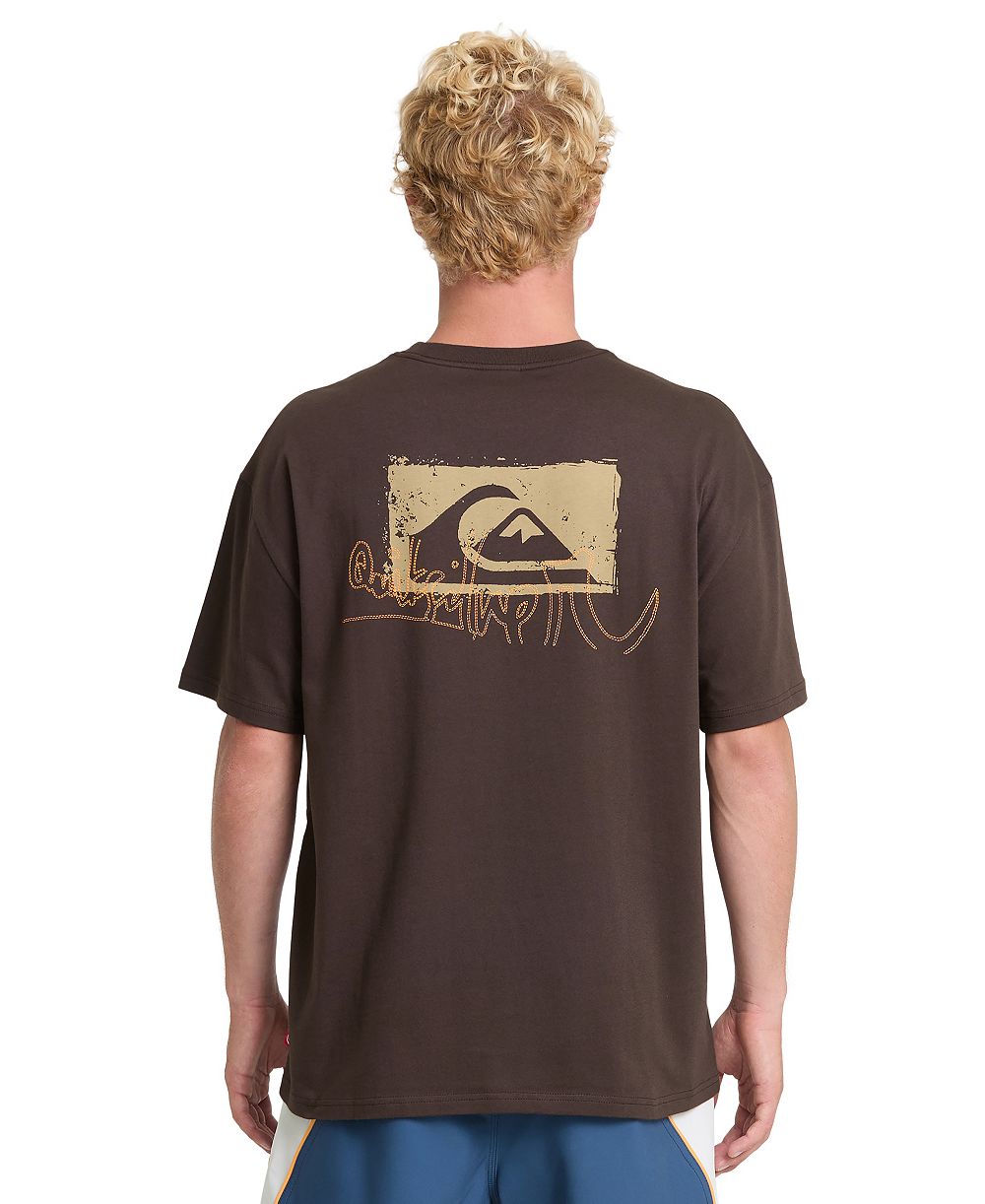 Мужская футболка Young Guns с декоративным элементом от Quiksilver