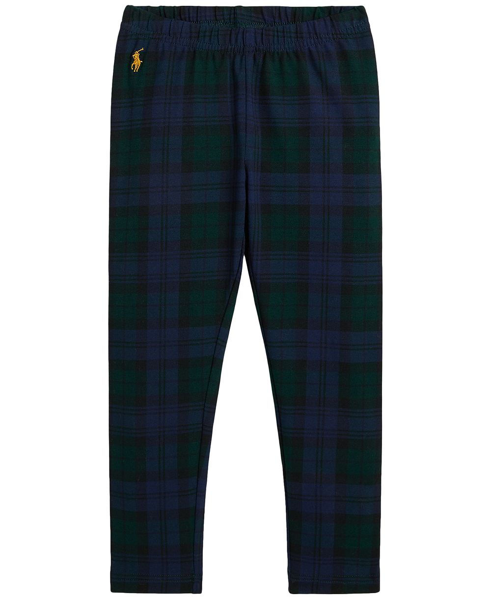 Polo Ralph Lauren леггинсы из стрейчевой джерси в клетку для девочек 2T-6X
