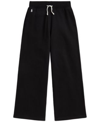 Polo Ralph Lauren женские широкие флисовые спортивные брюки для девочек 7-16 лет