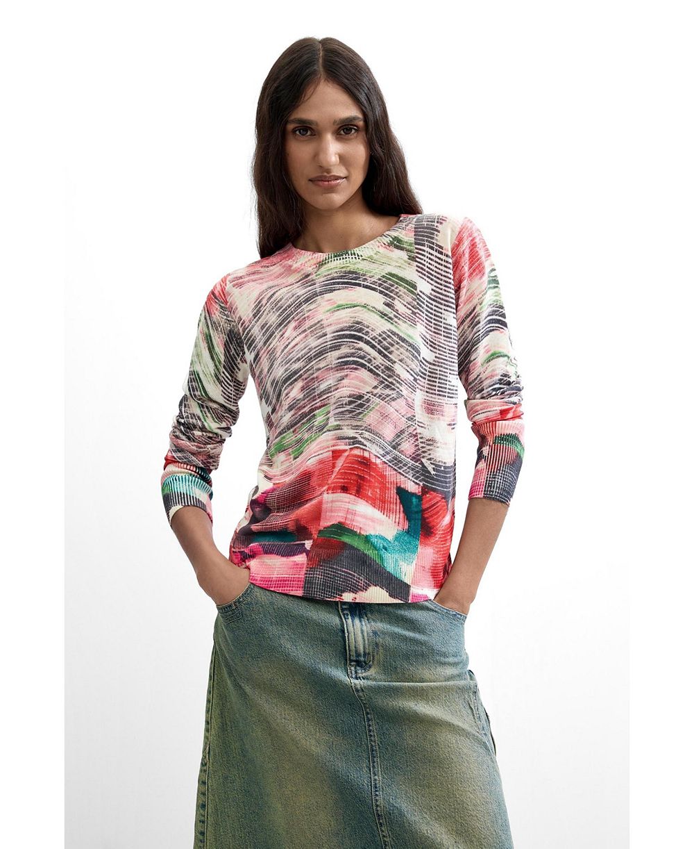 Свитер Desigual Women's Thin Printed