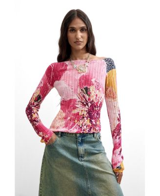 Desigual Women's Floral Printed Sweater
