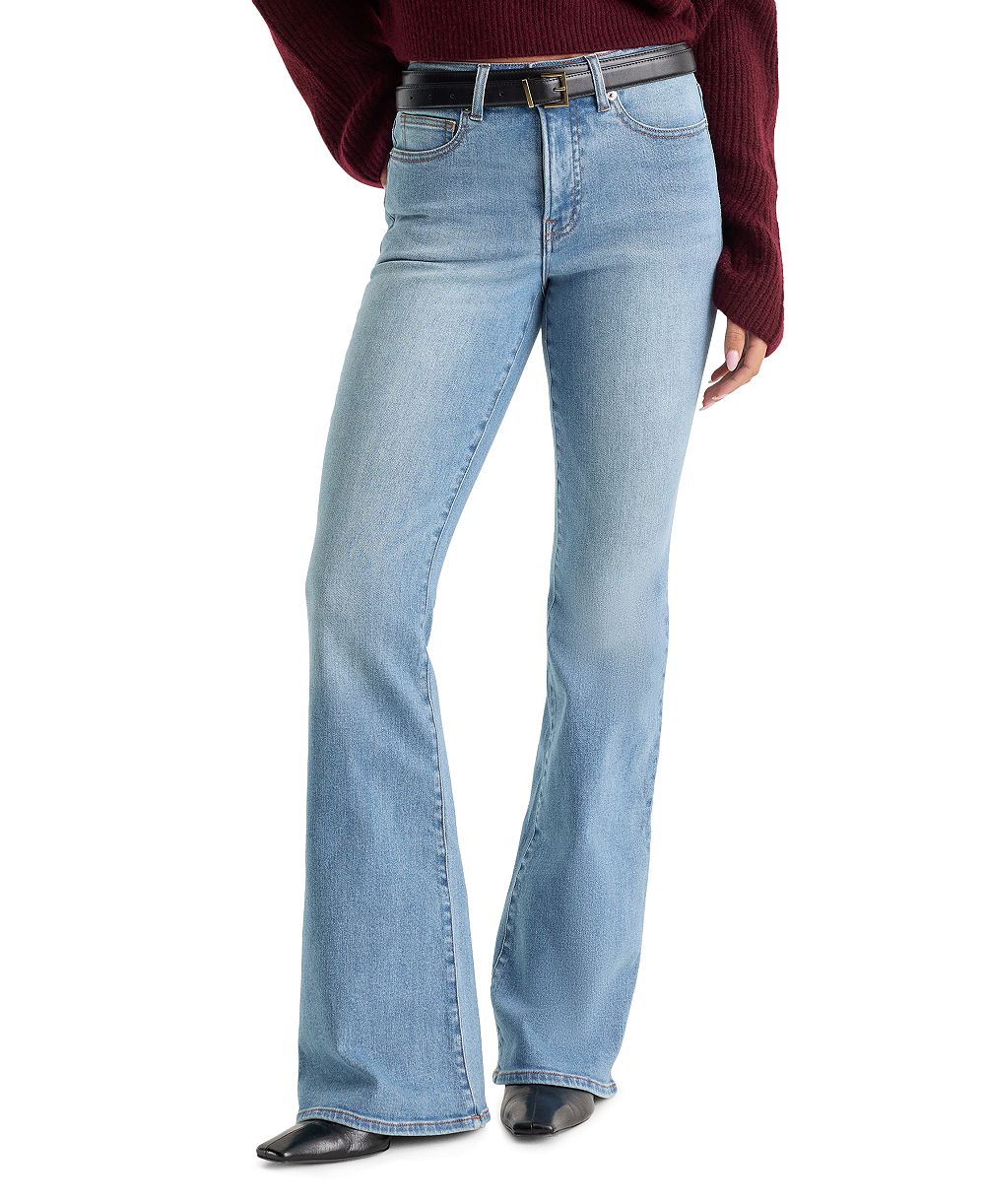 Good American Women's Good Legs Flare Jeans