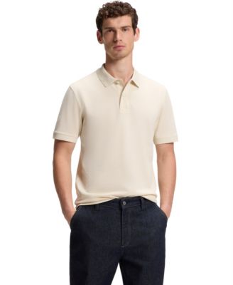 Мужская рубашка-поло BOSS by Hugo Boss Cotton Piqué Regular-Fit Pallas