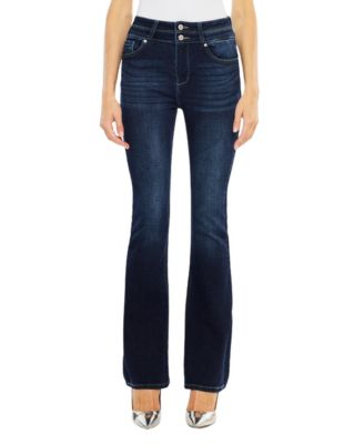 KanCan Women's Gisella High Rise Bootcut Jeans