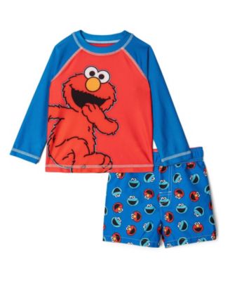Детский комплект плавок и рашгарда Sesame Street 2-Piece