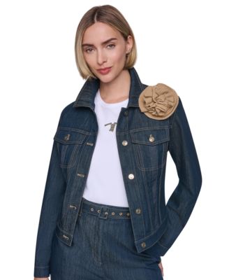 Sonia Rykiel Women's Sonia Five-Button Front Trucker Jacket
