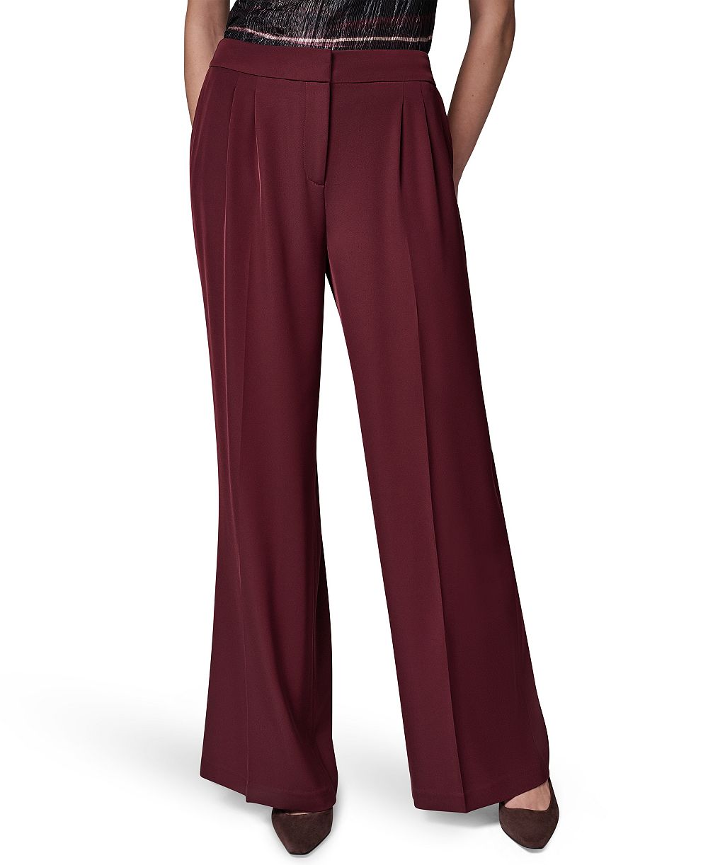 Donna Karan New York брюки с высокой талией и широкими штанинами Petite