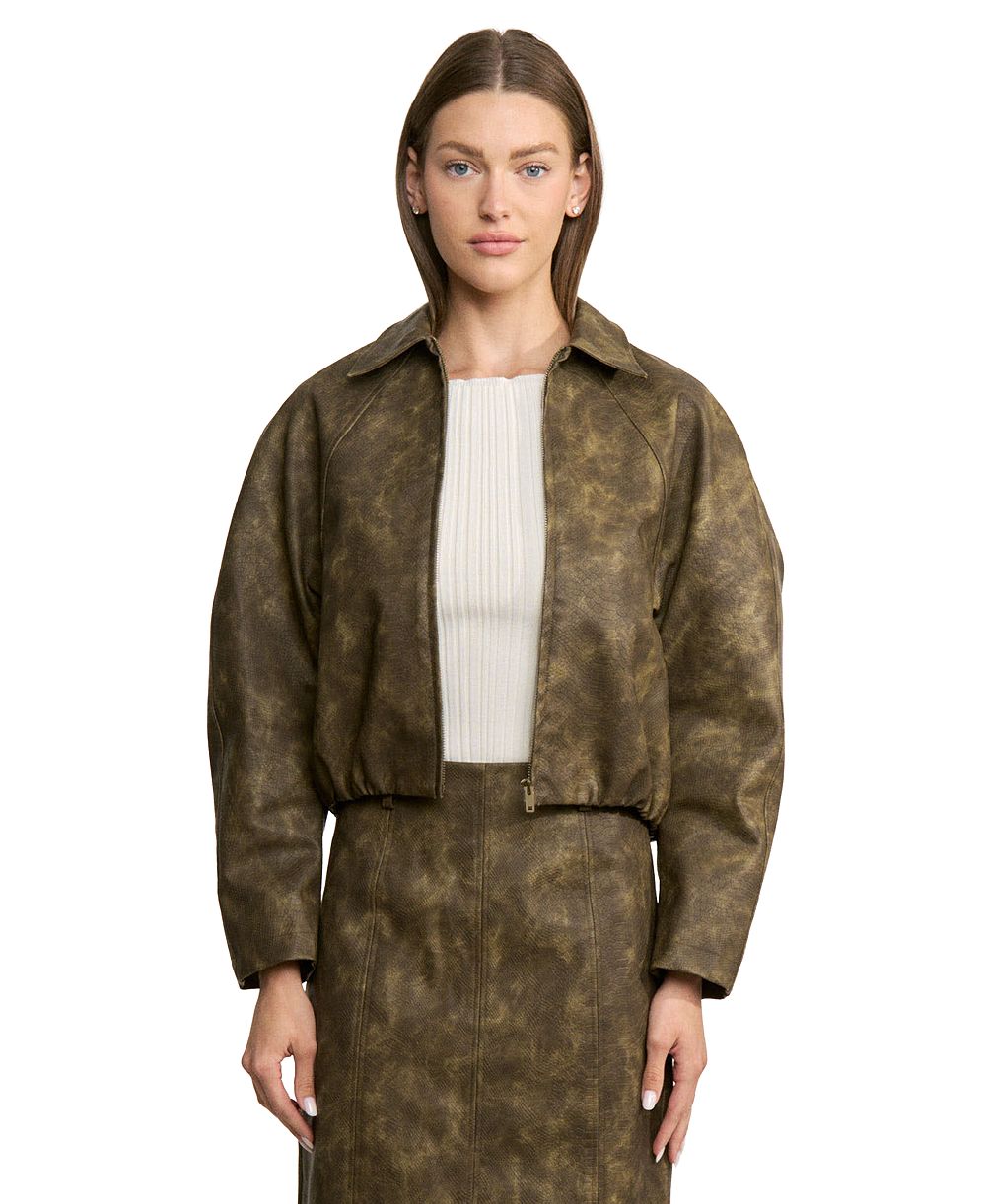 En Saison Women's Margot Zipper Front Jacket