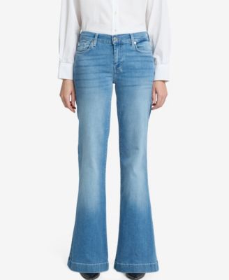 Женские джинсы 7 For All Mankind Dojo Tailorless Mid-Rise Flare