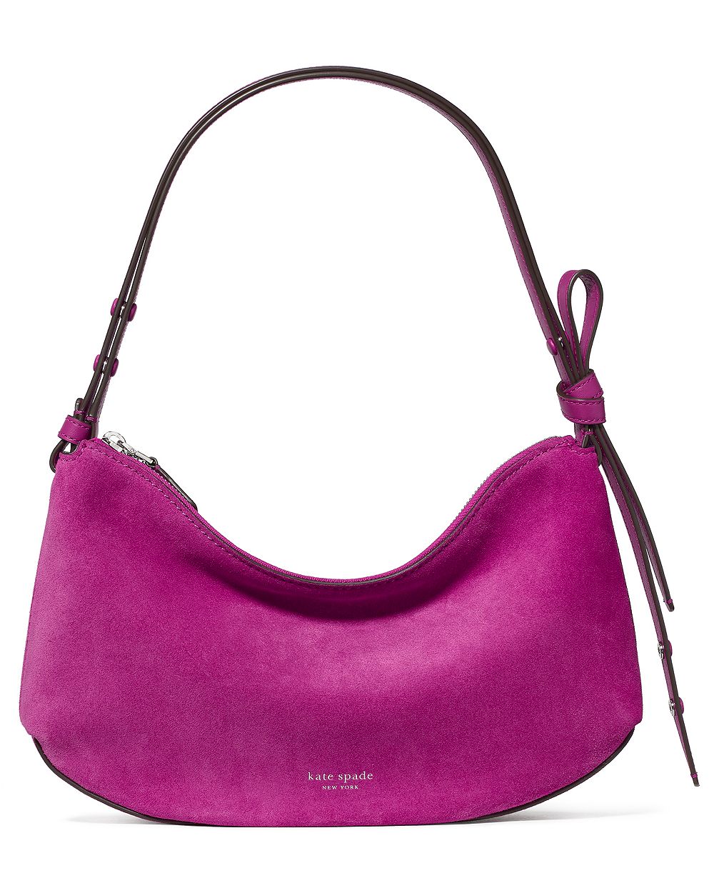 kate spade new york Loop Medium Suede Shoulder Bag