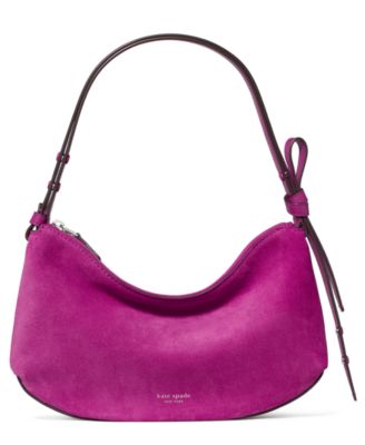 kate spade new york Loop Medium Suede Shoulder Bag