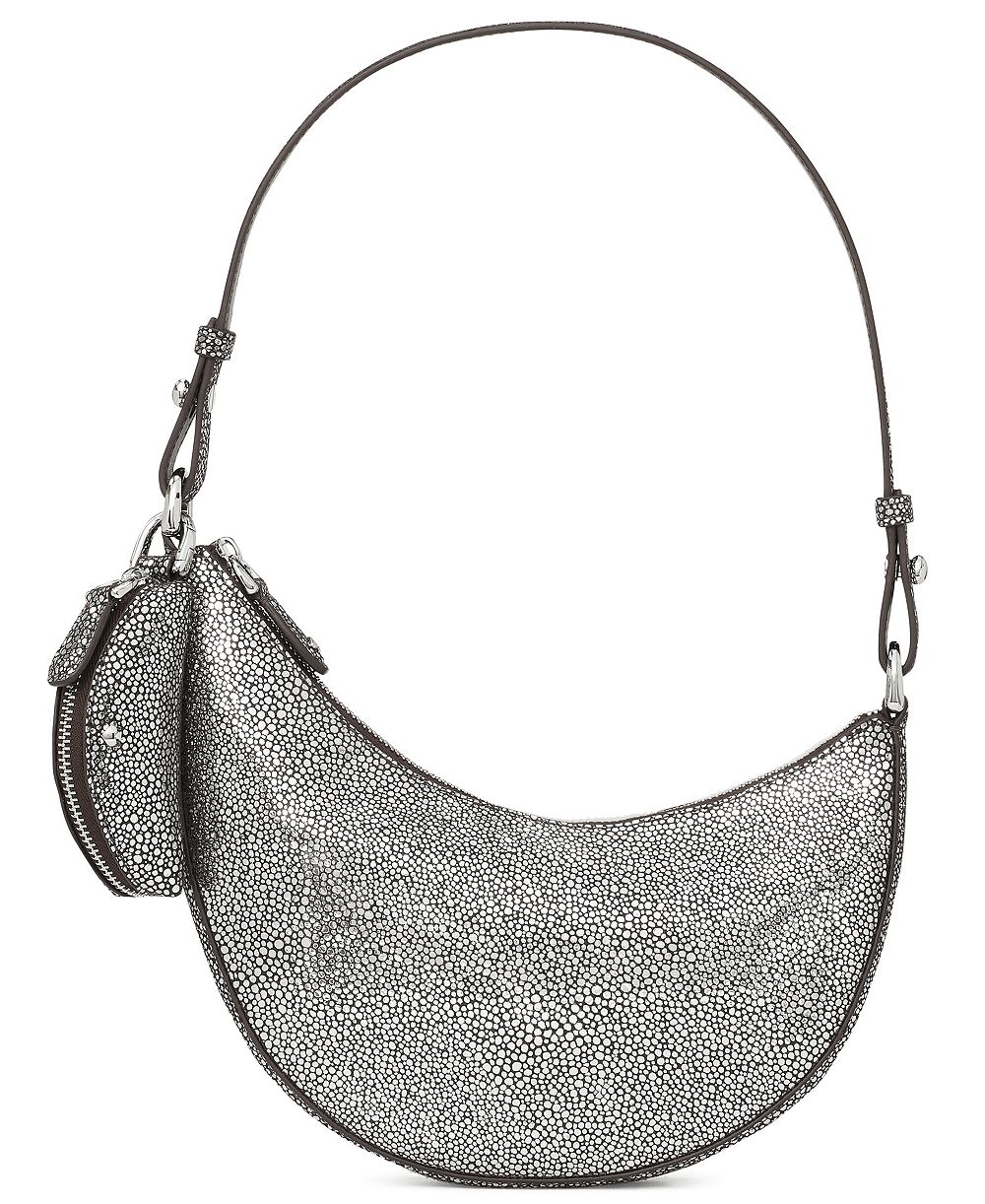 kate spade new york Metallic Dot Printed Small Shoulder Handbag