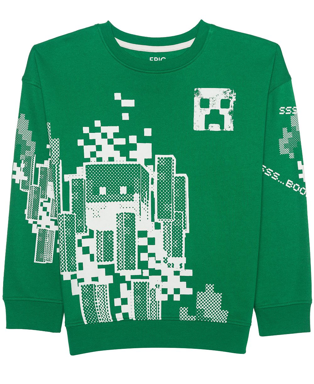 Epic Threads Boys' 5-20 Blaze and Creepers Long-Sleeve Graphic Sweatshirt