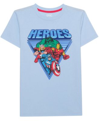 Epic Threads Boys' 5-20 Avengers Heroes Graphic Crewneck T-Shirt