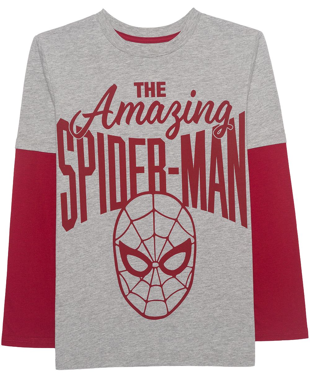 Epic Threads Boys' 5-20 Spider-Man Long-Sleeve Graphic T-Shirt, Macy's Exclusive