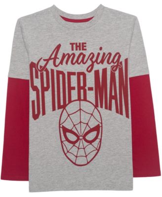 Epic Threads Boys' 5-20 Spider-Man Long-Sleeve Graphic T-Shirt, Macy's Exclusive