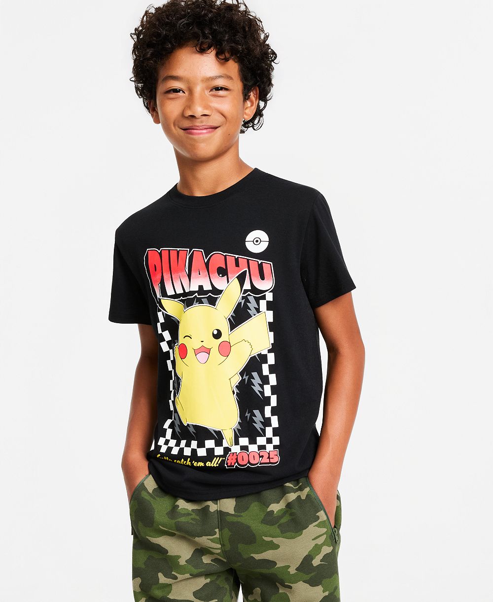 Epic Threads Boys' 5-20 Pikachu Gotta Catch 'Em All Short-Sleeve T-Shirt